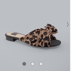 WHBM Cheetah Sandals